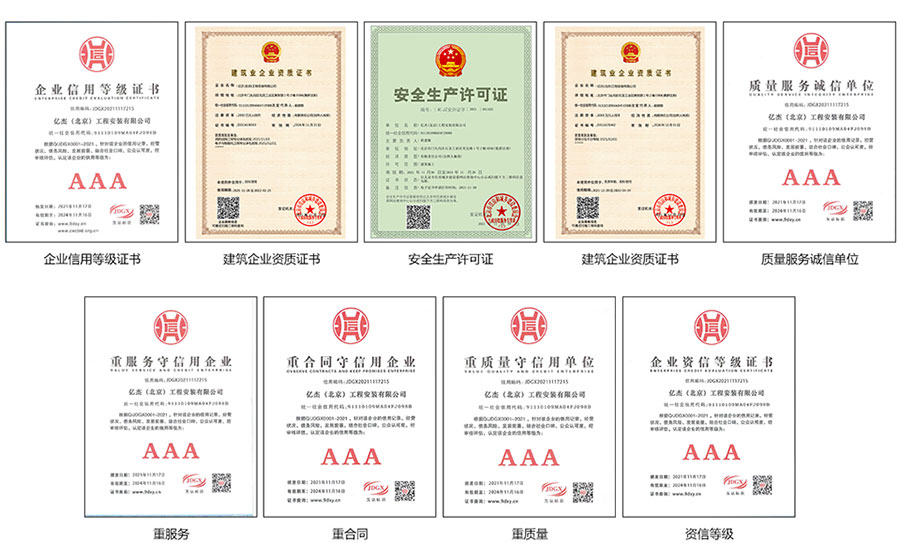 资质荣誉