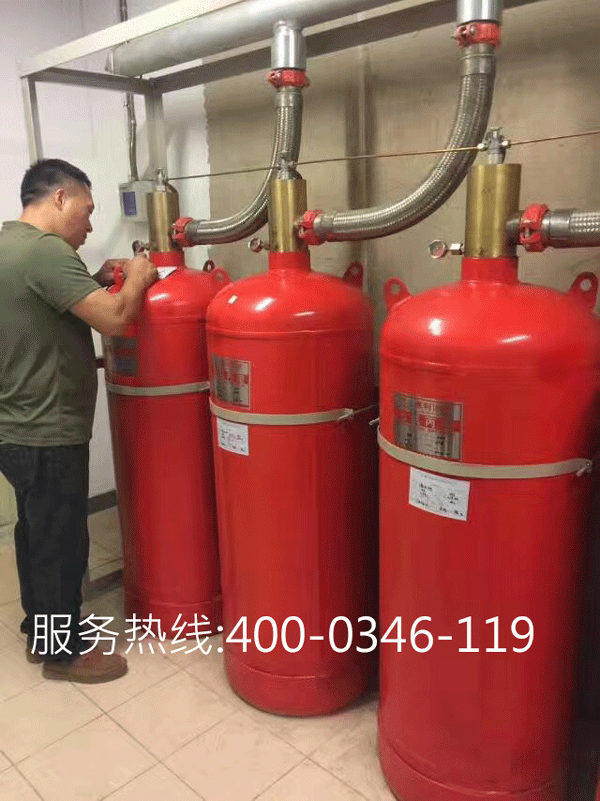 发电机房安装气体灭火系统可选择的灭火剂